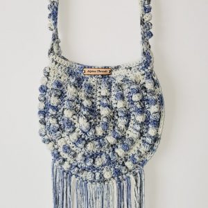 Handmade Boho Style Purse with Fringe